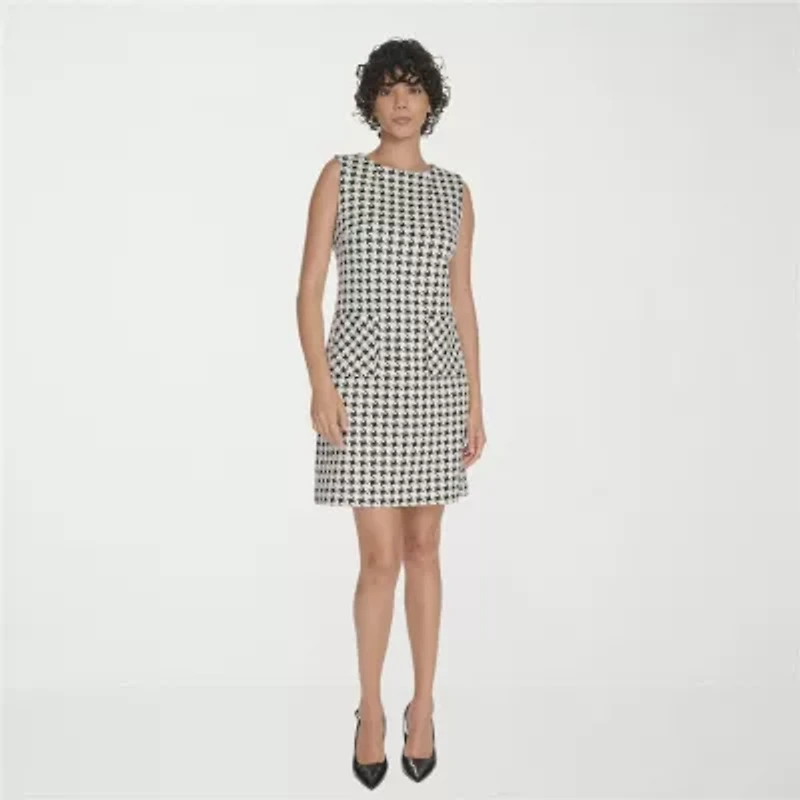 Marc New York Womens Sleeveless Sheath Dress