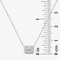 Diamond Addiction Womens (G-H / Si2-I1) 1/2 CT. T.W. Lab Grown White 10K  Gold Pendant Necklace