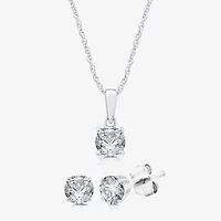 G, Si1-Si2 Womens 2 CT. Lab Grown White Diamond Sterling Silver 2-pc. Jewelry Set