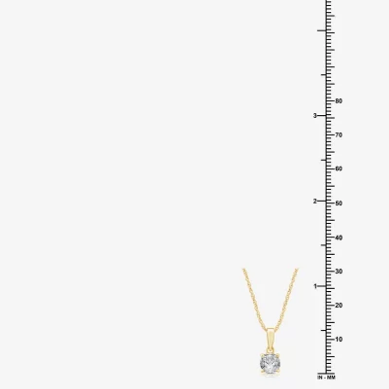 G, Si1-Si2 Womens 2 CT. Lab Grown White Diamond 14K Gold Over Silver 2-pc. Jewelry Set