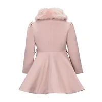 S Rothschild Toddler Girls Midweight Swing Coat