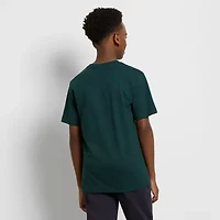 PUMA Big Kid Boys Crew Neck Short Sleeve Graphic T-Shirt