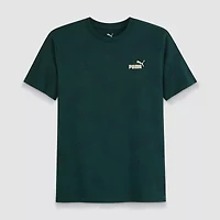 PUMA Big Kid Boys Crew Neck Short Sleeve Graphic T-Shirt