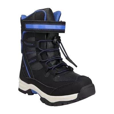 Totes Big Kid Boys Sage Waterproof Insulated Flat Heel Winter Boots