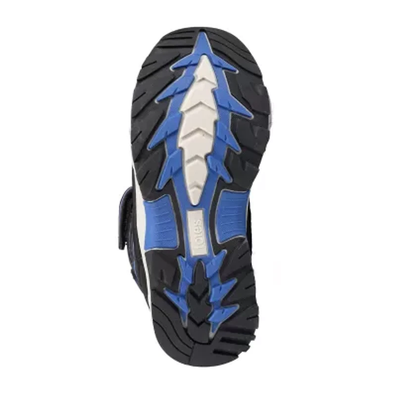 Totes Big Kid Boys Sage Waterproof Insulated Flat Heel Winter Boots