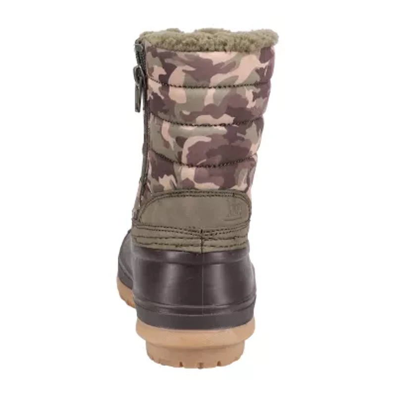 Totes Big Kid Boys Cypress Waterproof Insulated Flat Heel Winter Boots