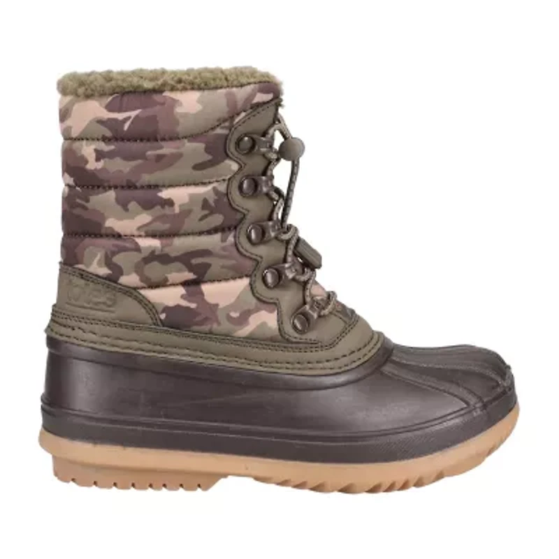 Totes Big Kid Boys Cypress Waterproof Insulated Flat Heel Winter Boots