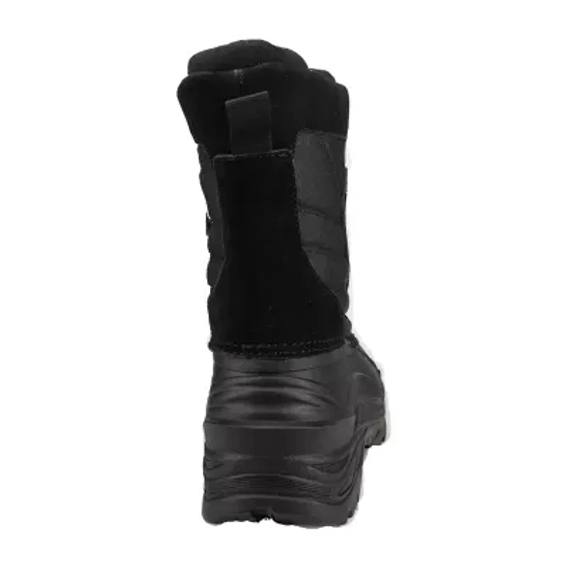 Weatherproof Mens Badger Waterproof Flat Heel Winter Boots