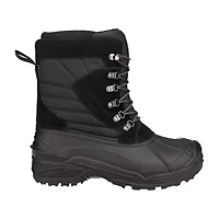 Weatherproof Mens Badger Waterproof Flat Heel Winter Boots