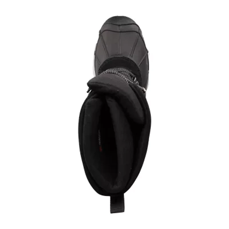 Weatherproof Mens Badger Waterproof Flat Heel Winter Boots