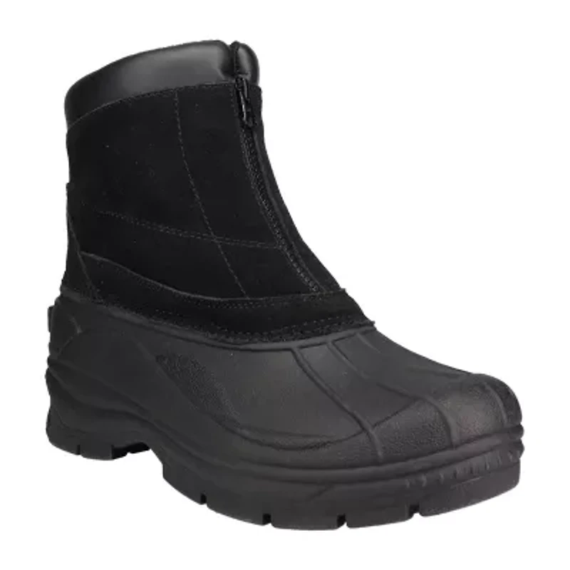 Weatherproof Mens Benson Waterproof Flat Heel Winter Boots