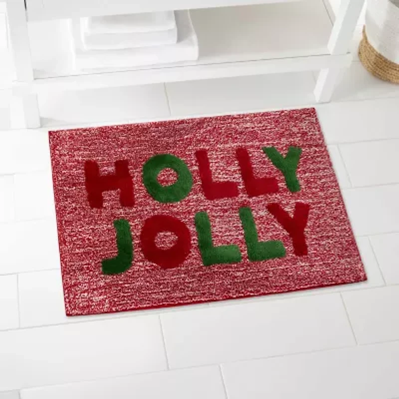 Avanti Holly Jolly Bath Rug