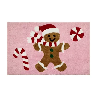 Avanti Gingerbread Man Bath Rug
