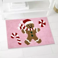 Avanti Gingerbread Man Bath Rug