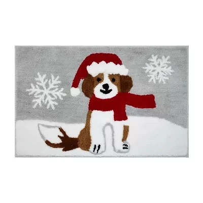 Avanti Puppy Santa Bath Rug