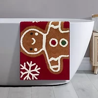 Avanti Gingerbread Man Bath Rug