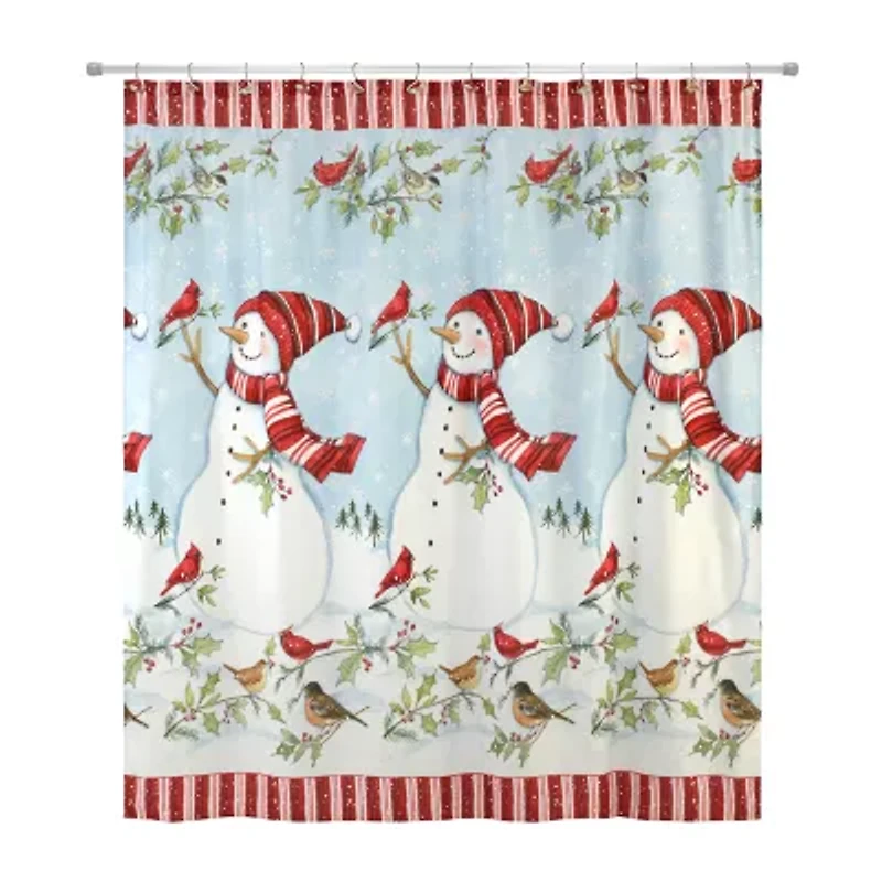 Avanti Holiday Cheer Shower Curtain