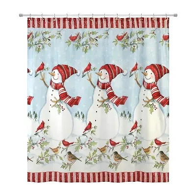 Avanti Holiday Cheer Shower Curtain
