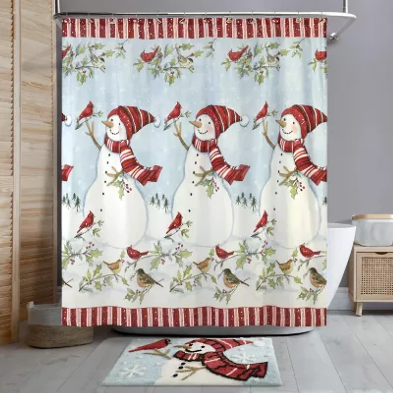 Avanti Holiday Cheer Shower Curtain