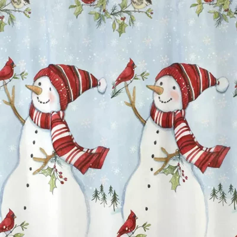 Avanti Holiday Cheer Shower Curtain