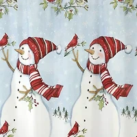 Avanti Holiday Cheer Shower Curtain