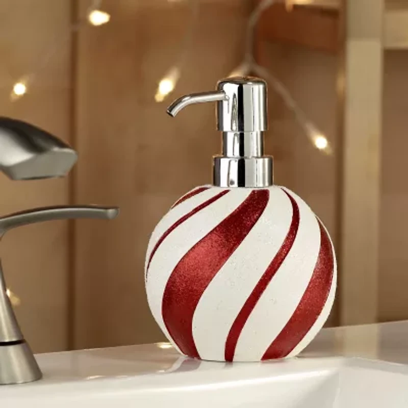 Avanti Glitter Ornament Soap Dispenser