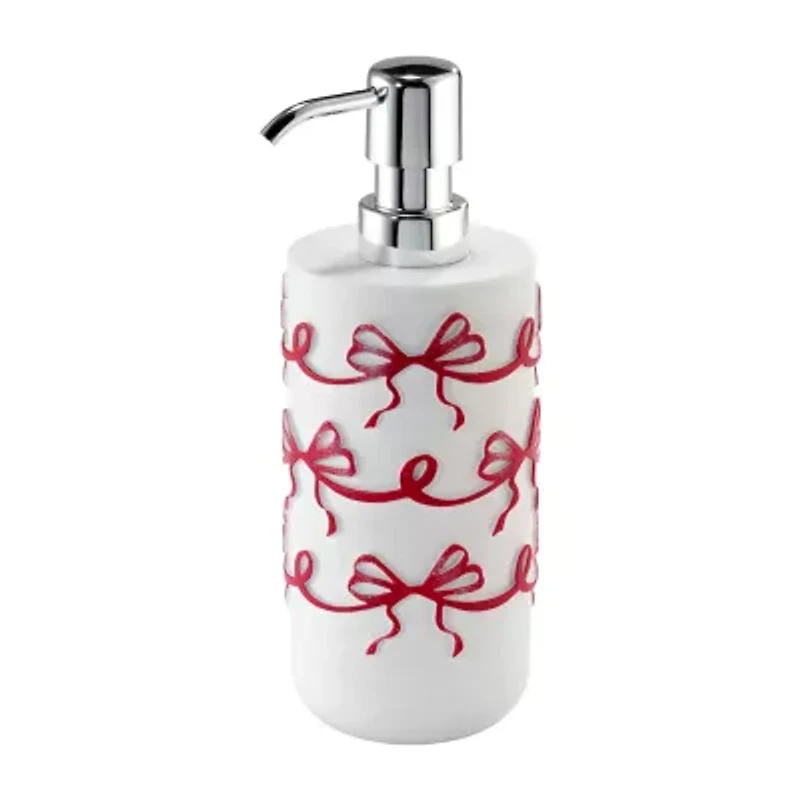Avanti Christmas Bows Soap Dispenser