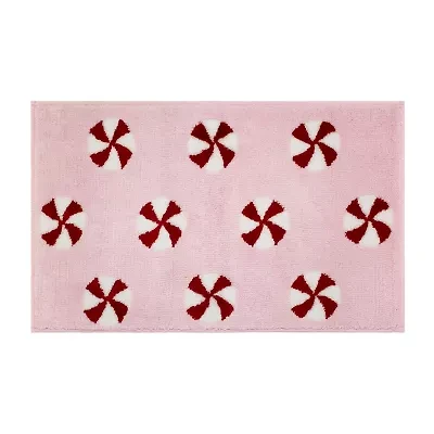 Avanti Peprmint Candy Bath Rug