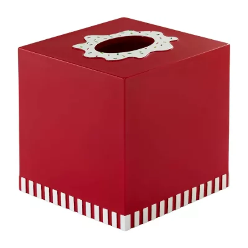 Avanti Gingerbread Man Tissue Box Cover