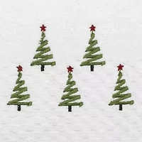 Avanti Ribbon Tree 2-pc. Embellished Hand Towel