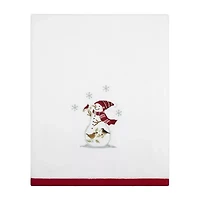 Avanti Cheer Embellished Holiday Bath Towel