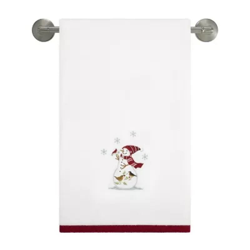 Avanti Cheer Embellished Holiday Bath Towel