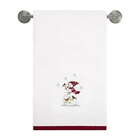 Avanti Cheer Embellished Holiday Bath Towel