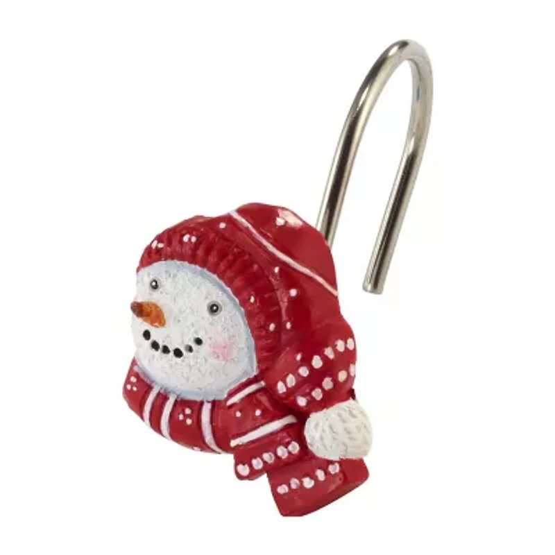 Avanti Holiday Cheer Shower Curtain Hooks
