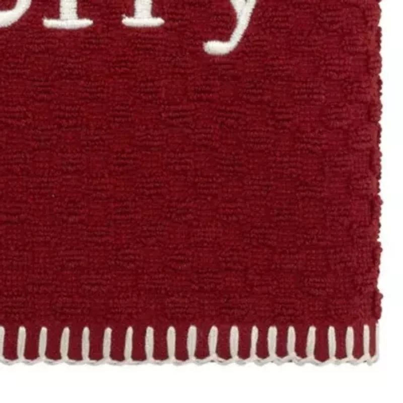 Avanti Merry 2-pc. Embellished Hand Towel