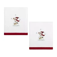 Avanti Holiday Cheer 2-pc. Embellished Hand Towel
