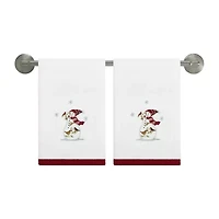 Avanti Holiday Cheer 2-pc. Embellished Hand Towel
