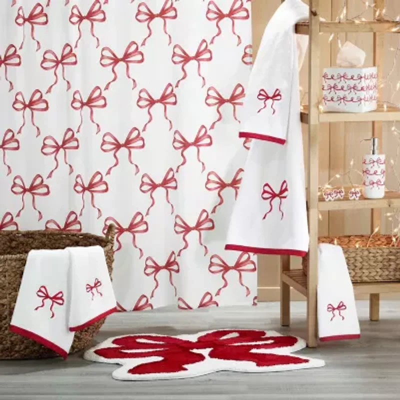 Avanti Christmas Bows Tissue Box Cover