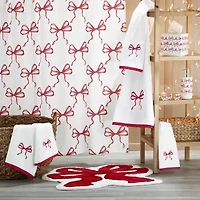 Avanti Christmas Bows Tissue Box Cover