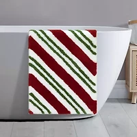 Avanti Candy Cane Bath Rug
