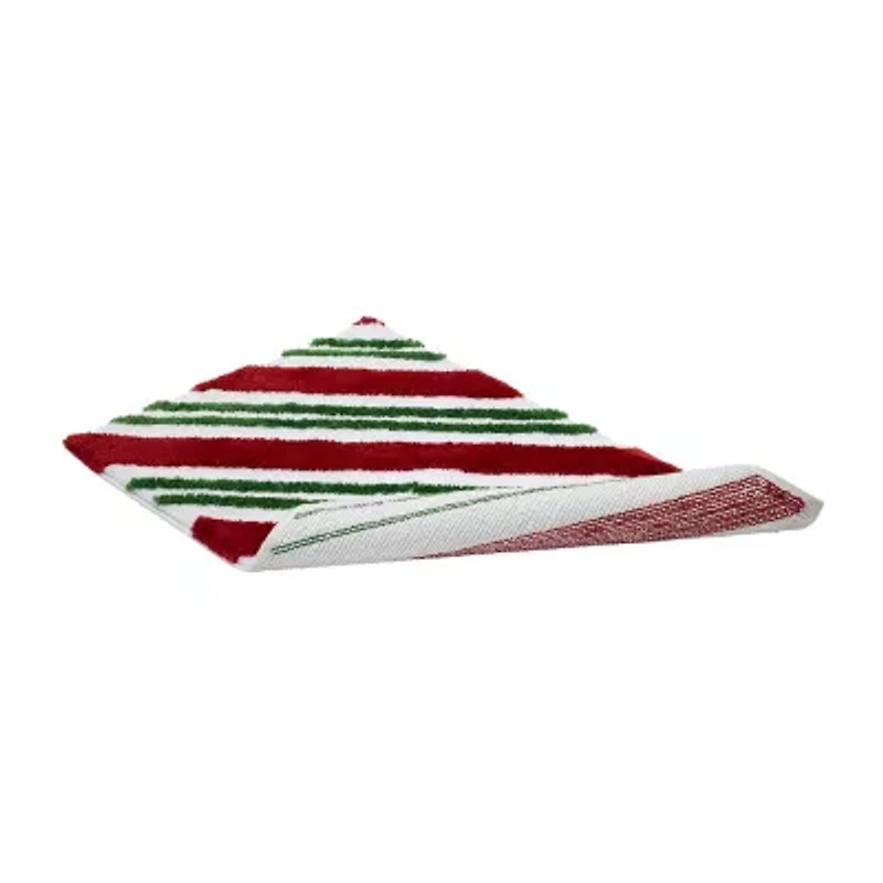 Avanti Candy Cane Bath Rug