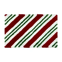 Avanti Candy Cane Bath Rug