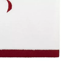 Avanti Christmas Bows Embellished Holiday Bath Towel