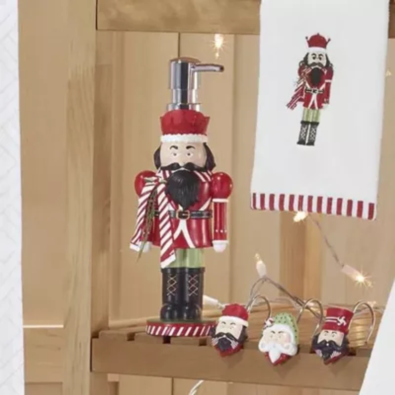 Avanti Peppermint Nutcracker Soap Dispenser