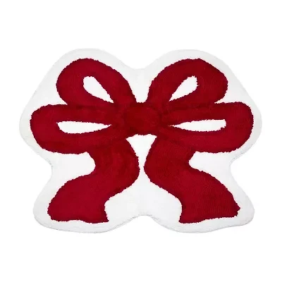 Avanti Christmas Bows Bath Rug