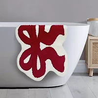 Avanti Christmas Bows Bath Rug