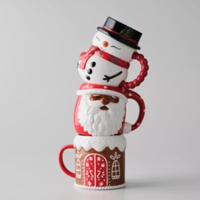 North Pole Trading Co. Gingerbread House Holiday Coffee Mug