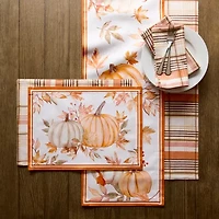 Linden Street Terra Harvest Plaid 4-pc. Placemat