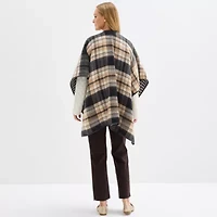 Liz Claiborne Reversible Plaid Wrap