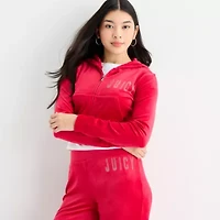 Juicy By Couture Womens Lightweight Juniors Track Jacket